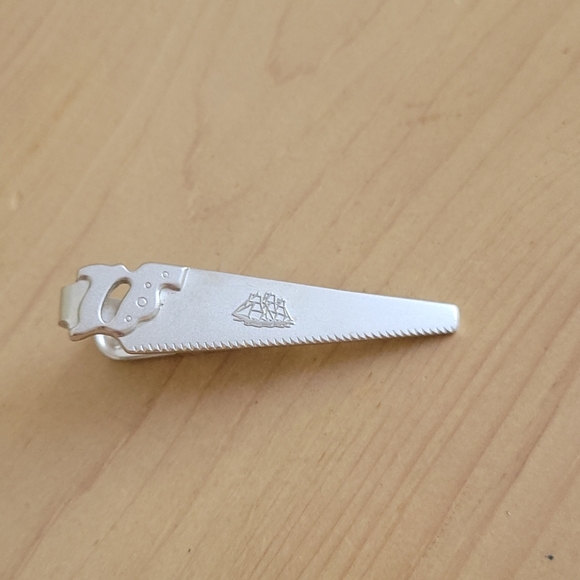 Sandvik Sweden Hand Saw Tie Clip